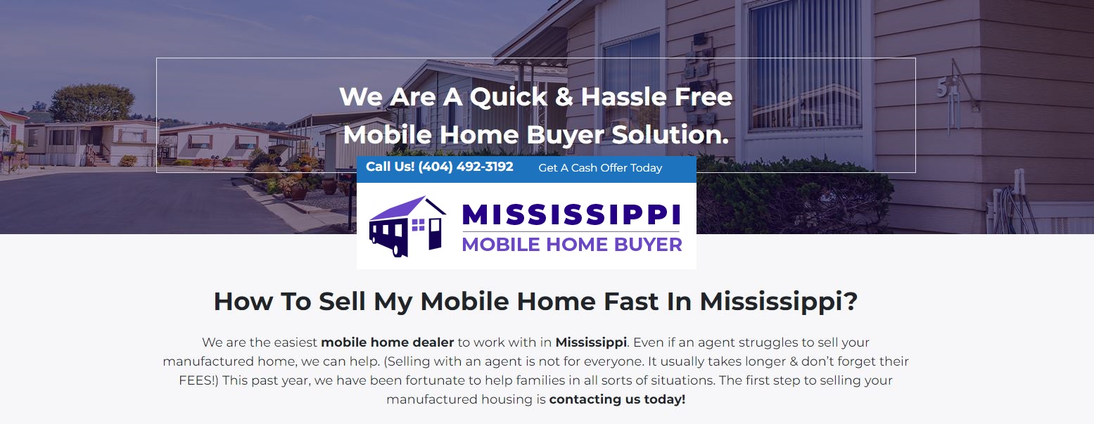 Mobile Home Dealers in Mississippi